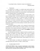 La Sociología Jurídica ¿Disciplina o Campo de Investigación?
