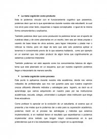Gramatica La meta cognición como producto. Página 3