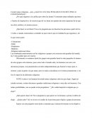 ¿Qué religión elegir?