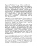 Segundo Producto: Ensayo Crítico de la Eneida