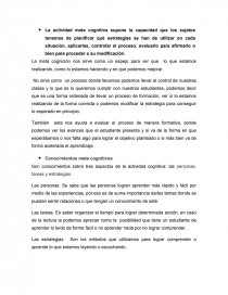 Gramatica La meta cognición como producto. Página 4