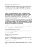 Votación de los representantes de las partes