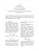 LEY DE OHM Laboratorio de Electricidad y Magnetismo