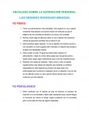 DECALOGO SOBRE LA SUPERACION PERSONAL