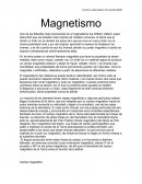 Magnetismo. William Gilbert