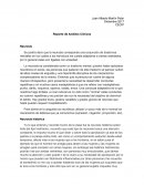 Reporte de Análisis Clínicos Neurosis