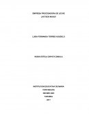 Plan de negocios EMPRESA PROCESADORA DE LECHE LACTEOS MUUU!!