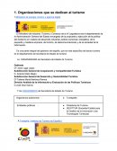 Organizaciones que se dedican al turismo