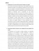 EMPLEO Implementar los servicios del mercado de trabajo en la región