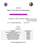 Etapa 1. Every action has consequences. Actividad de Metacognición: Role Play