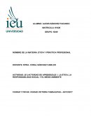 ÉTICA Y PRÁCTICA PROFESIONAL