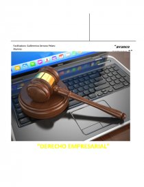“DERECHO EMPRESARIAL”. Página 1