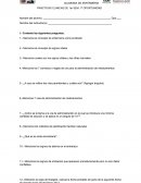 Academia de enfermeria Practicas clinicas de 1er sem. 1ª oportunidad