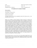 Planos prensa Un caballero egocéntrico, que no tiene la capacidad de valorar todo lo bueno que tiene y es muy descuidado sin que se dé cuenta.