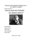 ANTOLOGIA POETICA DE AMADO NERVO