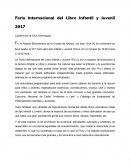Nota Informativa- Feria infantil y juvenil 2017
