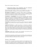 Cocacola ¿Cómo hacen frente al reto competitivo estas tres empresas? Describa los principales aspectos de sus procesos.
