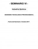 Seminario Industria Química Ing Tec Prevencionista