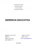 Ejemplo de Trabajo de gerencia educativa