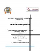 Como afectan las tics a las pymes en Zaragoza Puebla