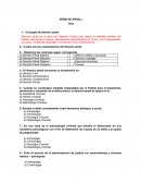 Derecho penal I Concepto de derecho penal.