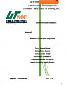 Administración del tiempo Avance