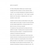 ¿Qué es la corrupción?