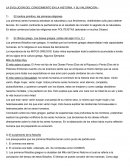 LA EVOLUCION DEL CONOCIMIENTO EN LA HISTORIA, Y SU VALORACIÓN