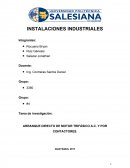 Investigativo ARRANQUE DIRECTO DE MOTOR TRIFÁSICO A.C. Y POR CONTACTORES.