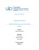 Proceso de base de datos en tienda