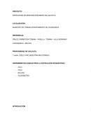 EXTRACCIÓN DE MUESTRA POR MEDIO DE CALICATA