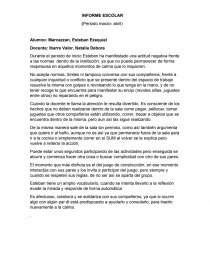COMO ES QUE SE DA UN BUEN INFORME. Página 1