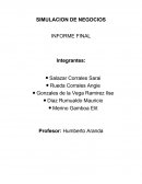 Ejemplo de una Simulacion de negocios