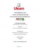 ANÁLISIS FINANCIERO EMPRENDIMIENTO DE NEGOCIOS TICS