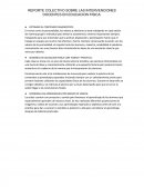 Reporte colectivo sobre las intervenciones docentes en Educacion fisica