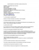 CUESTIONARIO DE HISTORIA CLINICA DE ADULTOS