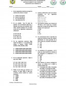 Examen GRADO 7 matematicas