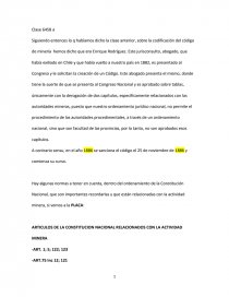 ARTICULOS DE LA CONSTITUCION NACIONAL RELACIONADOS CON LA ACTIVIDAD MINERA. Página 1