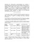 CONVENIO DE RECONOCIMIENTO DE ADEUDO Y TRANSACCION