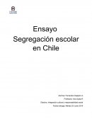 Segregación escolar en Chile. Integración cultural y responsabilidad social