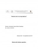 Algoritmos y lenguaje de programaciòn “Historia de la computadora”