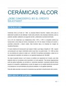 ¿Debe conceder eL BCI el crédito solicitado?