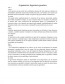 Argumentos a Favor y Contra Ingeniería Genética.