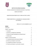 DEMOSTRACIÓN MATEMÁTICA DEL CURSO DE FISICA CLASICA PRIMER SEMESTRE DE LA INGENIERIA EN COMUNICACIONES Y ELECTRONICA MÉXICO D.F A 8 DE DICIEMBRE DEL 2017