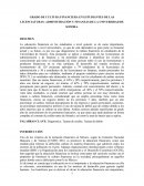 GRADO DE CULTURA FINANCIERA EN ESTUDIANTES DE LAS LICENCIATURAS: ADMINISTRACIÓN Y FINANZAS DE LA UNIVERSIDAD DE SONORA.