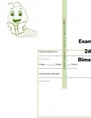 Examen 5 BII ESPAÑOL