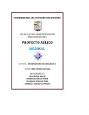 Proyecto aúlico medikal Metodología de la investigación