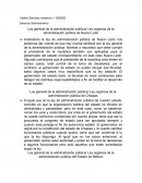 Como se da la Comparación ley de adm. pública