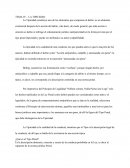 El delito. La Tipicidad constituye uno de los elementos que componen al delito