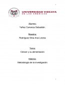 Cáncer y su alimentación